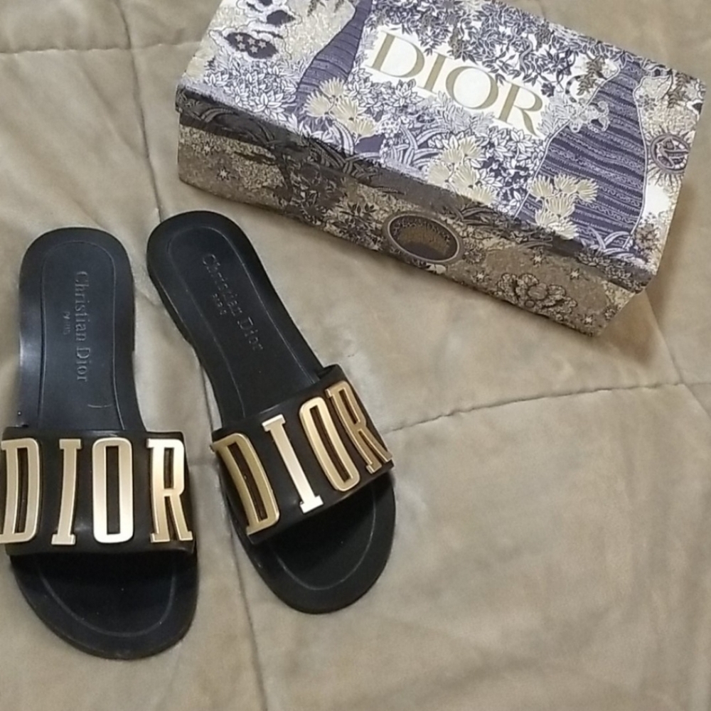 Dior Evolution Sandals, size 10